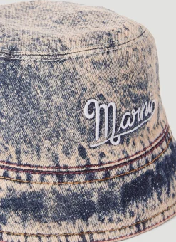 Washed Denim Bucket Hat