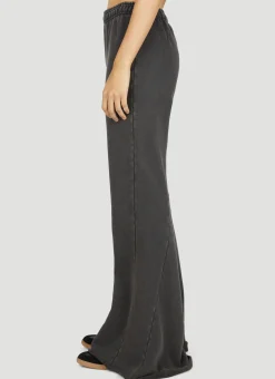 Washed Flared Track Pants