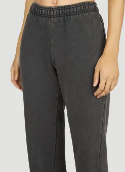 Washed Flared Track Pants