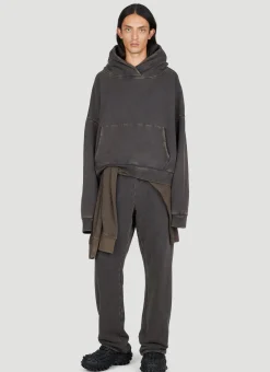 Washed Heavy Hooded Sweatshirt