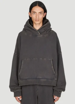 Washed Heavy Hooded Sweatshirt