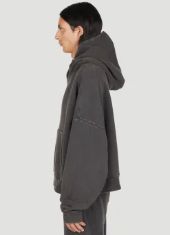 Washed Heavy Hooded Sweatshirt