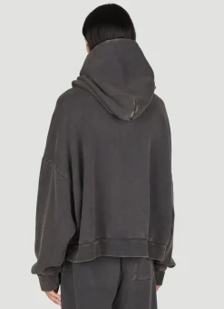 Washed Heavy Hooded Sweatshirt