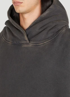 Washed Heavy Hooded Sweatshirt