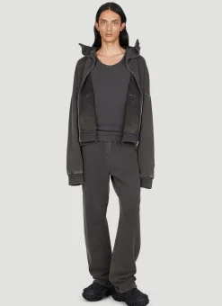 Washed Heavy Track Pants