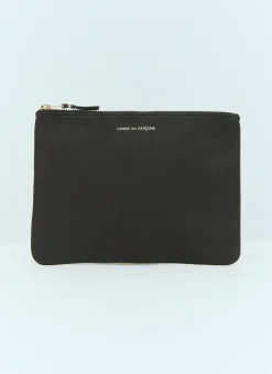 Washed Leather Pouch