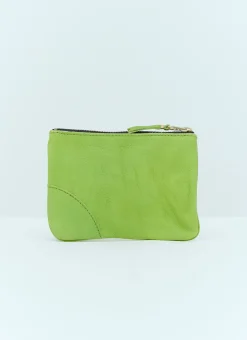 Washed Leather Pouch