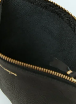 Washed Leather Pouch