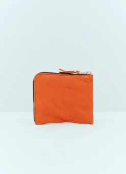 Washed Leather Wallet