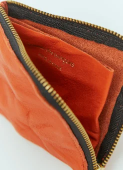 Washed Leather Wallet