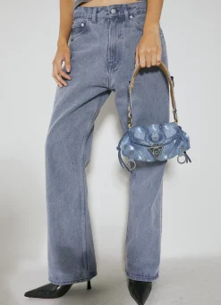 Washed Mini Shoulder Bag