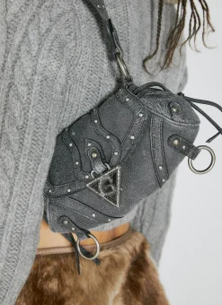 Washed Mini Shoulder Bag