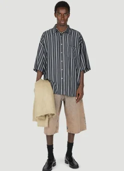 Washed Relaxed Bermuda Shorts