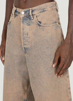 Washed Relaxed Bermuda Shorts