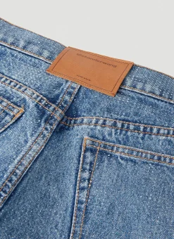 Washed Rhinestone Jeans