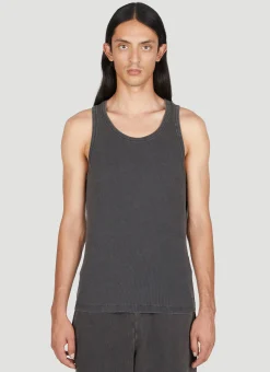 Washed Rib Tank Top