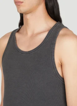 Washed Rib Tank Top