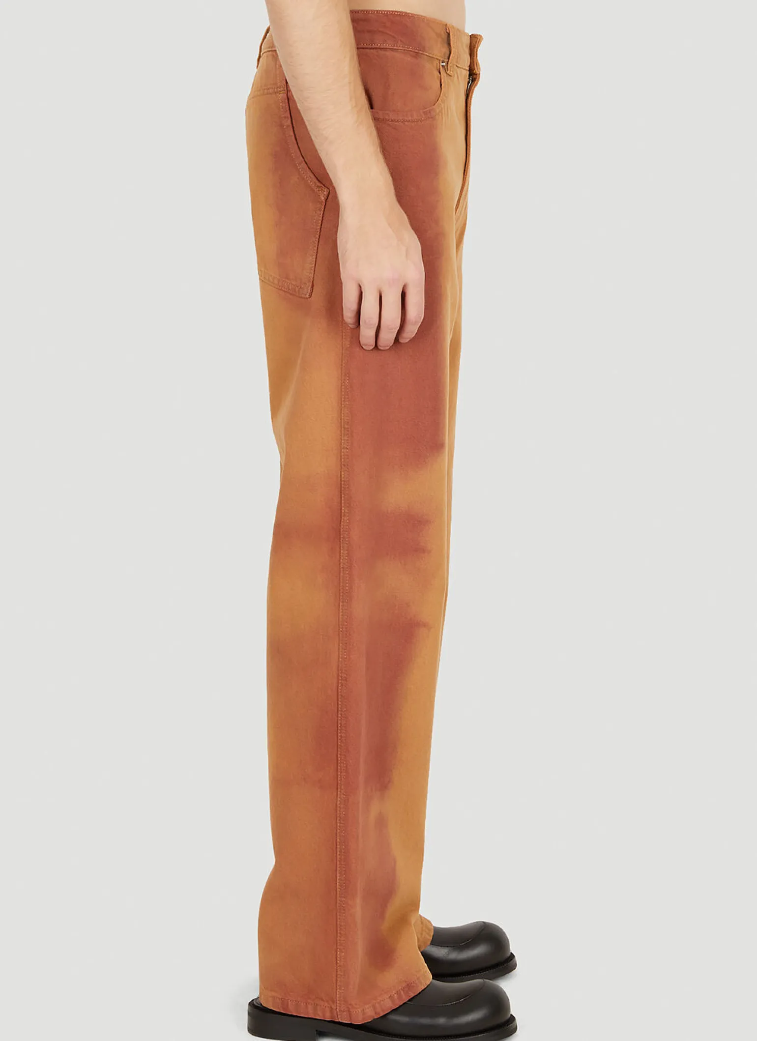 Washed Wide Leg Jeans
