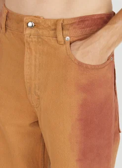 Washed Wide Leg Jeans