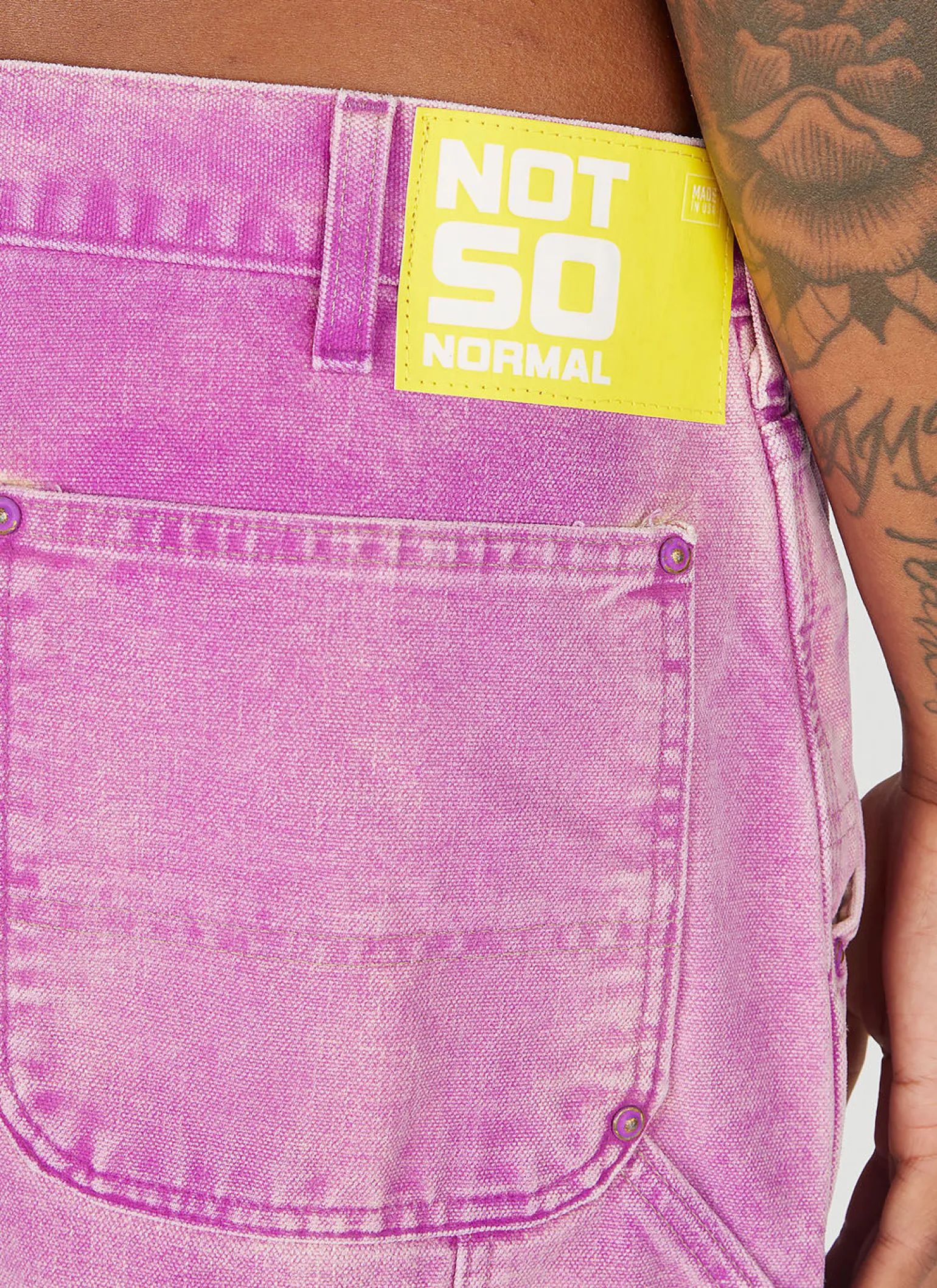 Washed Working Jeans