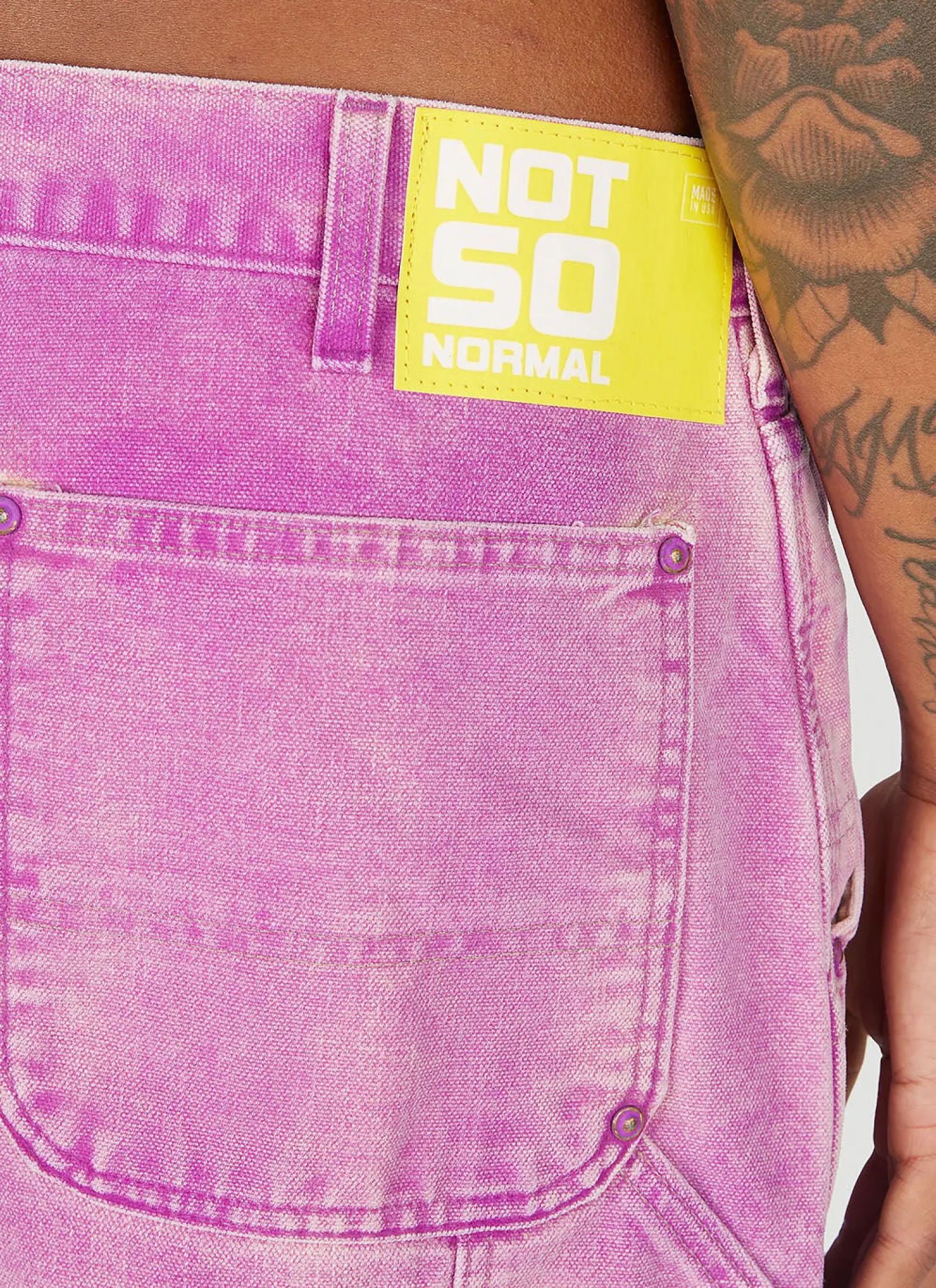 Washed Working Jeans