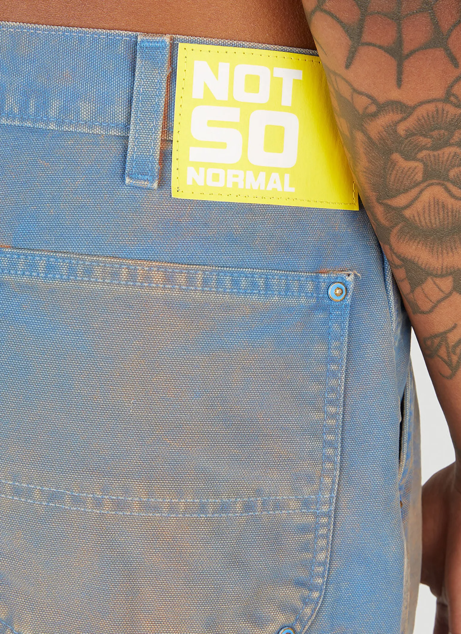 Washed Working Jeans