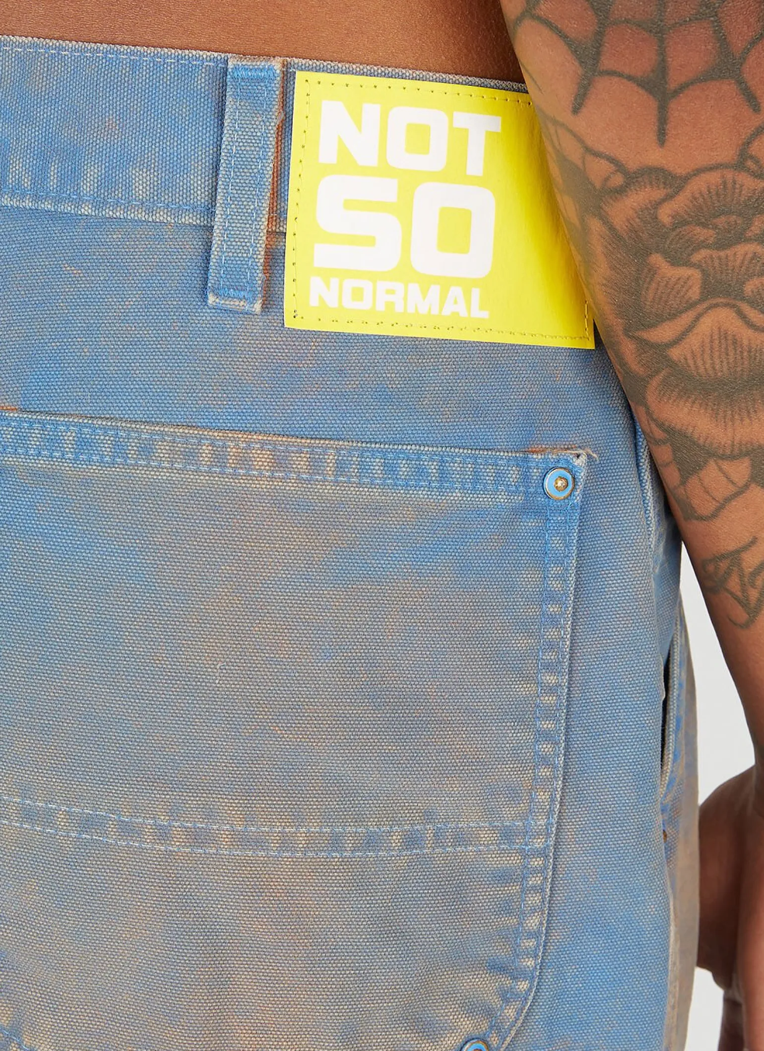 Washed Working Jeans