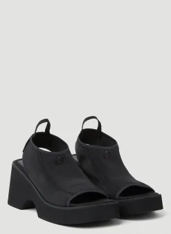 Wave Platform Sandals