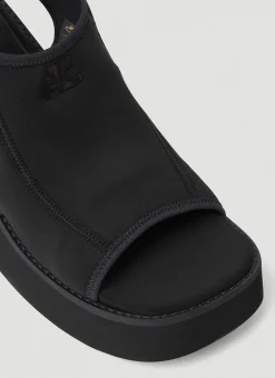 Wave Platform Sandals