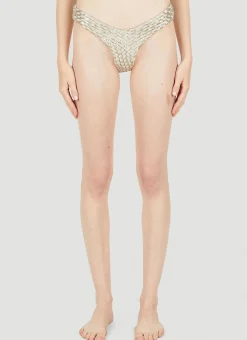 Weave Full Bikini Bottoms