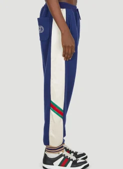 Web Stripe Colour Block Track Pants