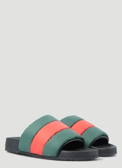 Web Stripe Padded Slides
