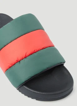 Web Stripe Padded Slides