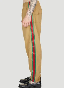 Web Stripe Track Pants