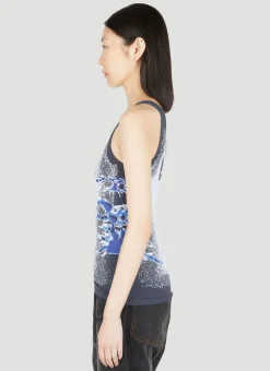 Whisker Print Tank Top