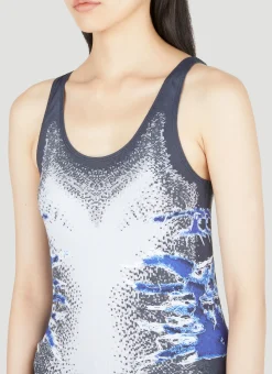 Whisker Print Tank Top