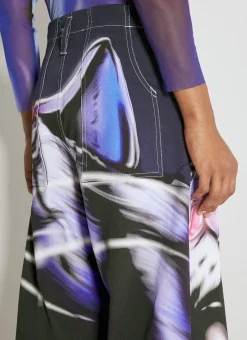 Wide Leg Graphic Pants