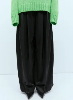 Wide Leg Satin Pants