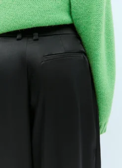 Wide Leg Satin Pants