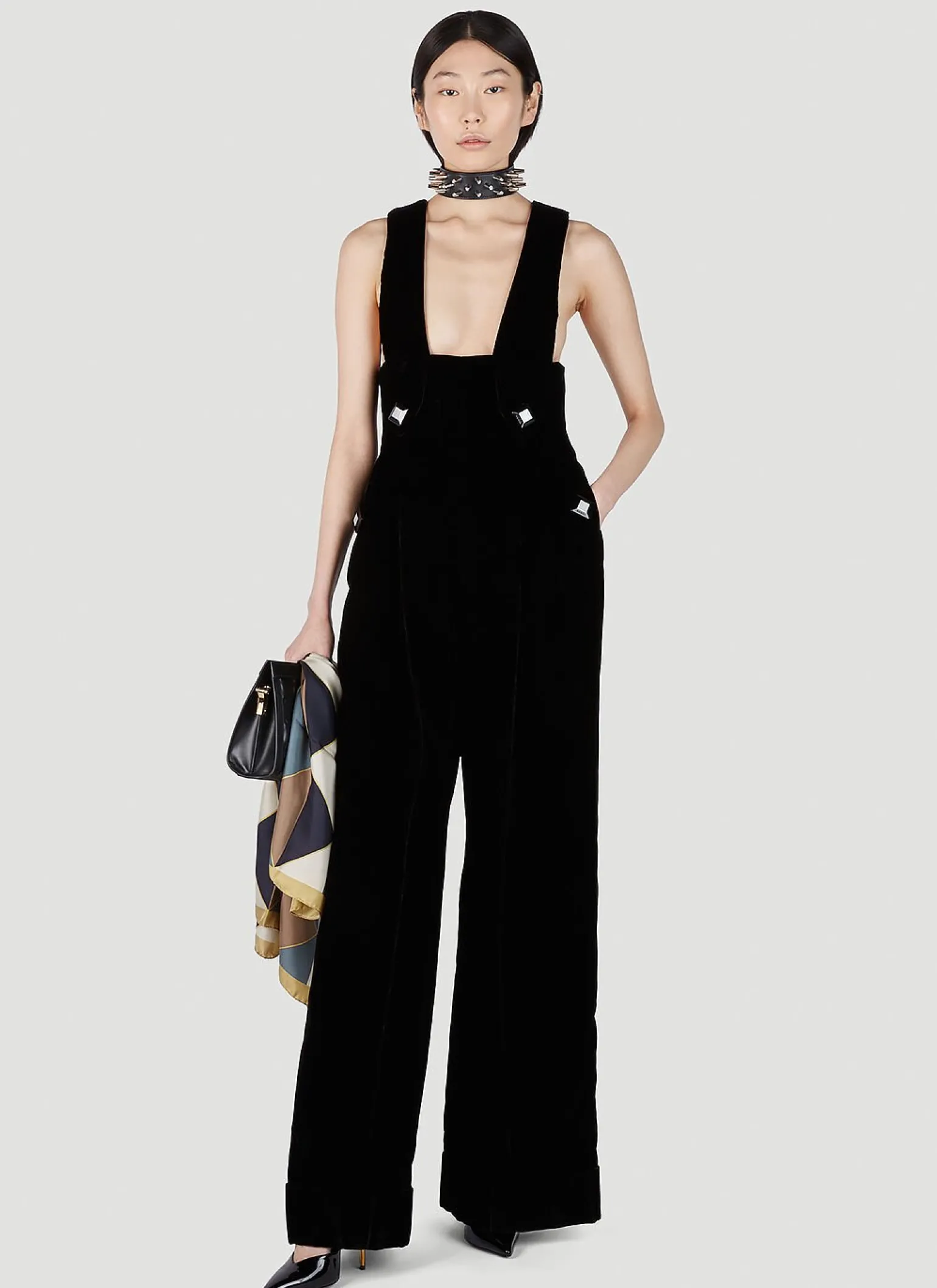Wide Strap Jumpsuit