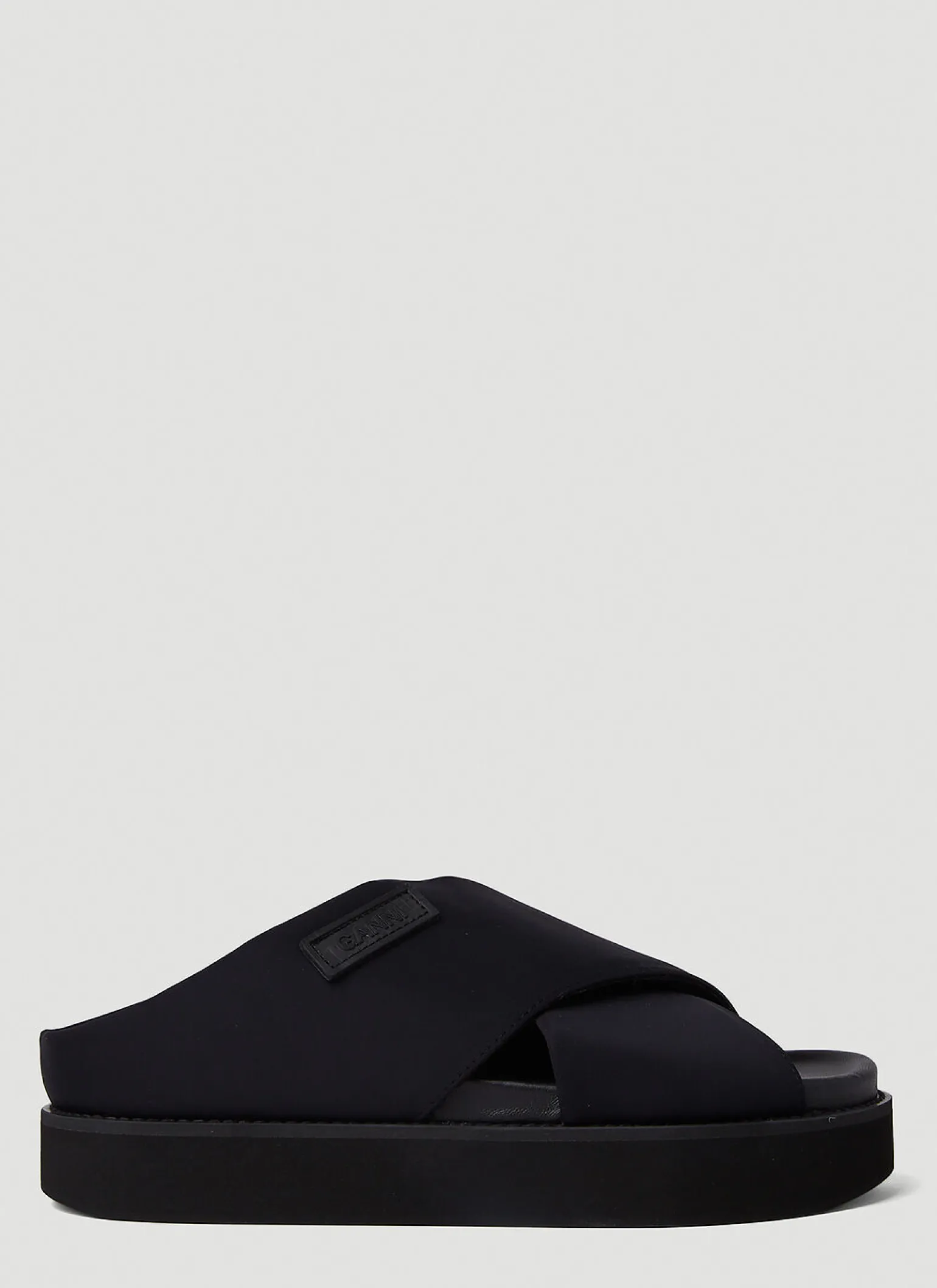 Wide Welt Crossover Sandals