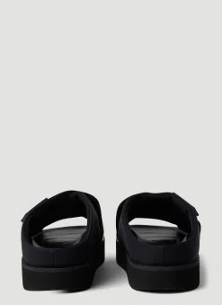 Wide Welt Crossover Sandals