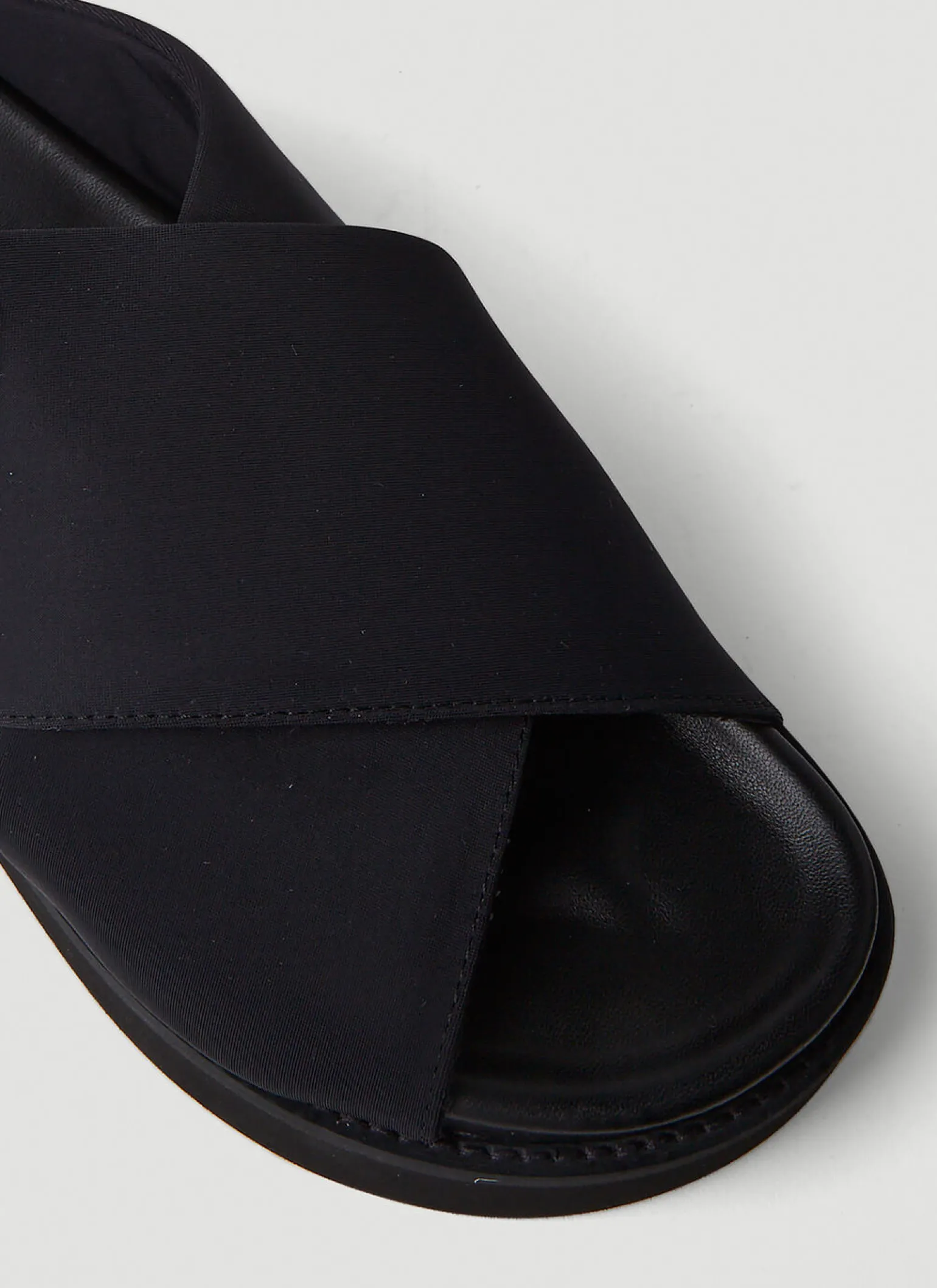 Wide Welt Crossover Sandals