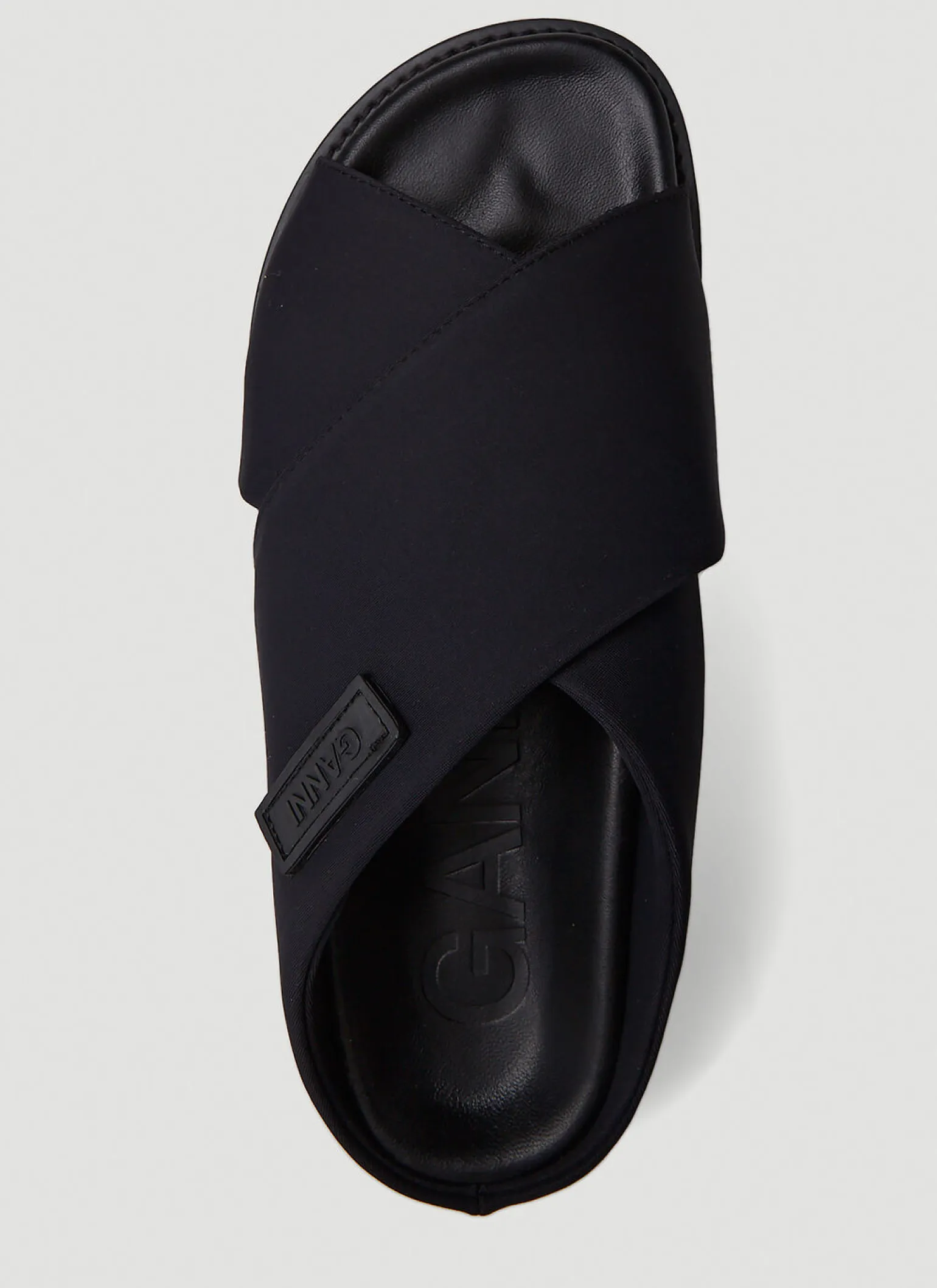 Wide Welt Crossover Sandals