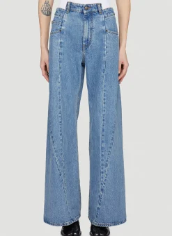 Wide-Leg Jeans