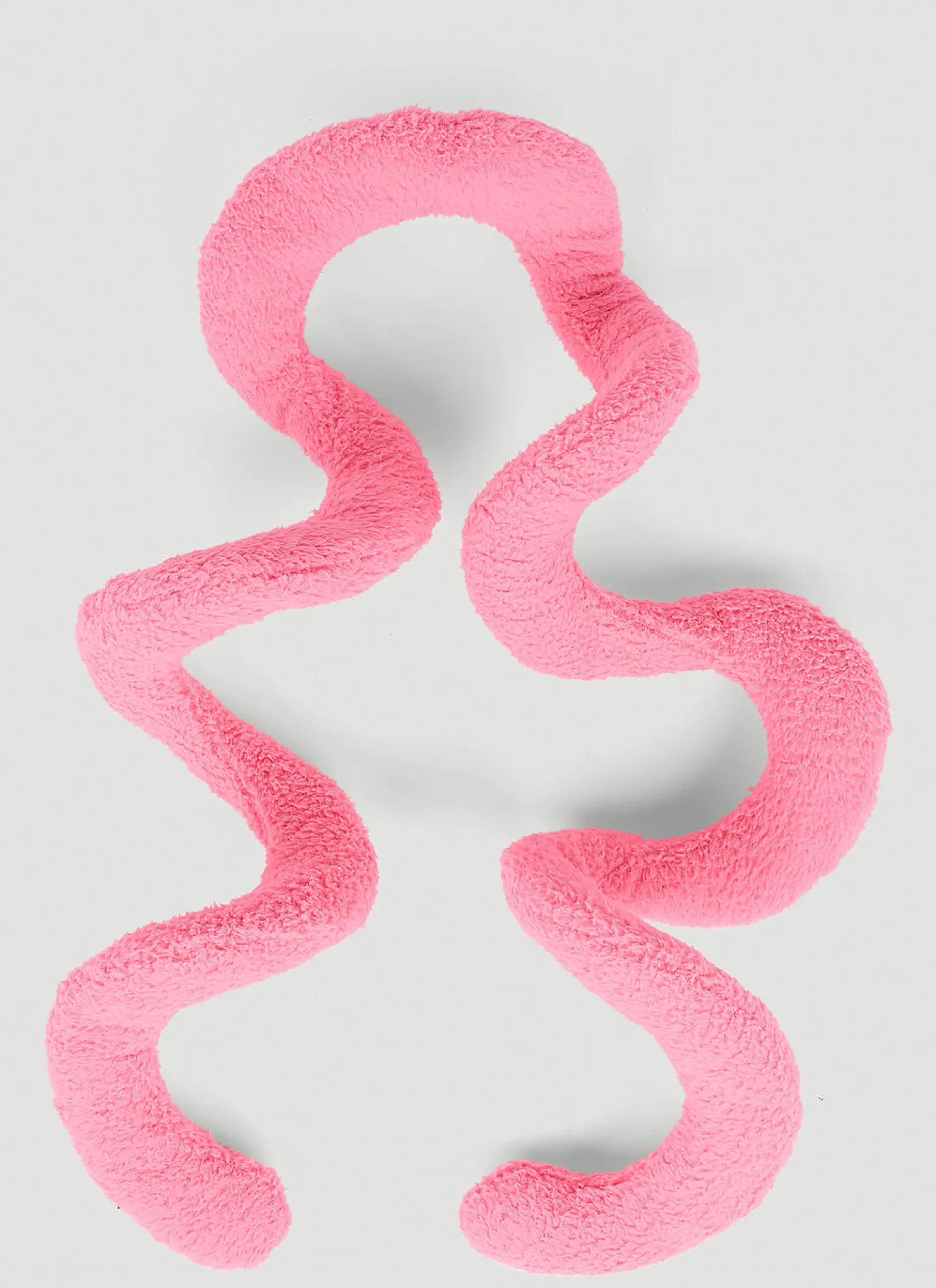 Wire Faux Fur Twisted Scarf