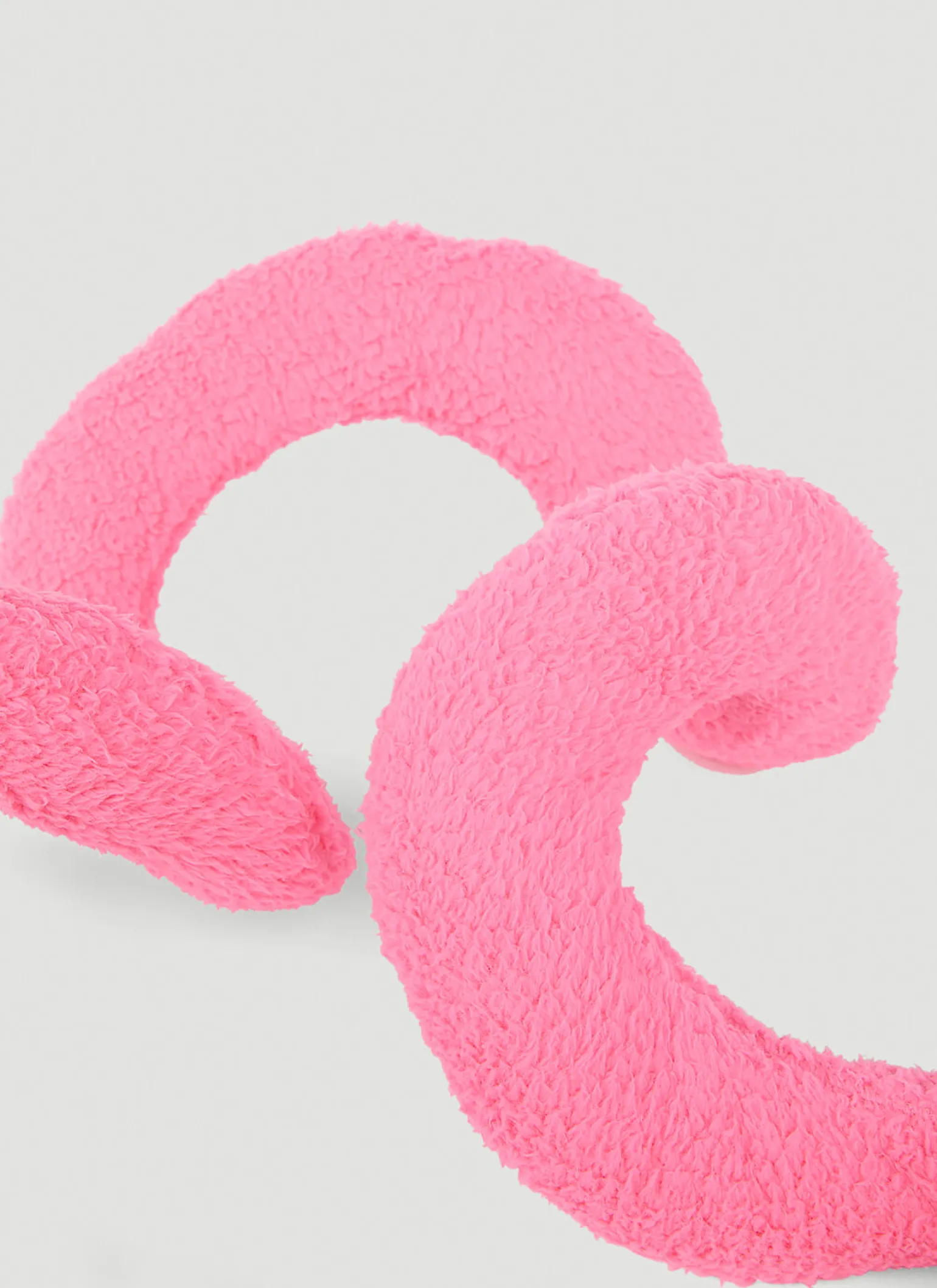 Wire Faux Fur Twisted Scarf