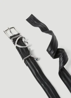 Wire Y Heart Belt