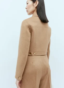 Wool Biker Jacket