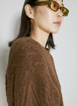 Wool Cabel Knit Sweater